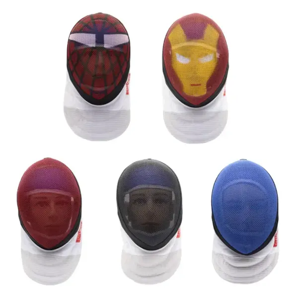Masque Fleuret intérieur amovible Silver Dynasty 350 N, certifié CE, pour adultes et enfants. – Image 5